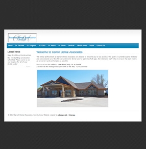 Carroll Dental Associates website